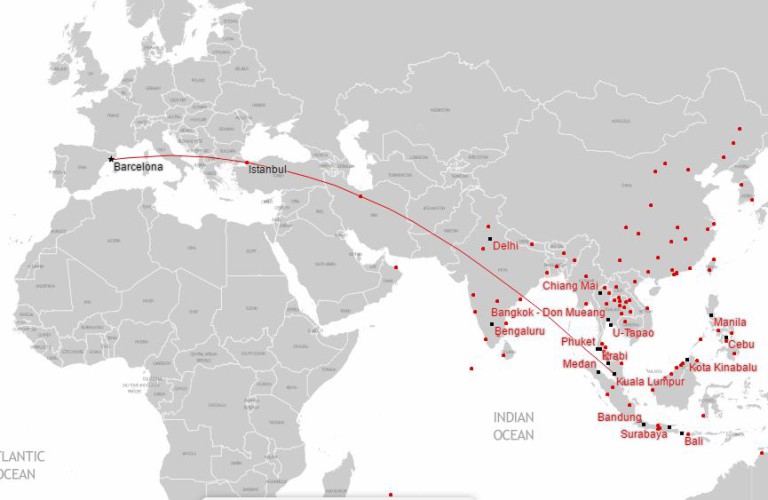 AirAsia X in oktober terug vanuit Kuala Lumpur naar Europa ...